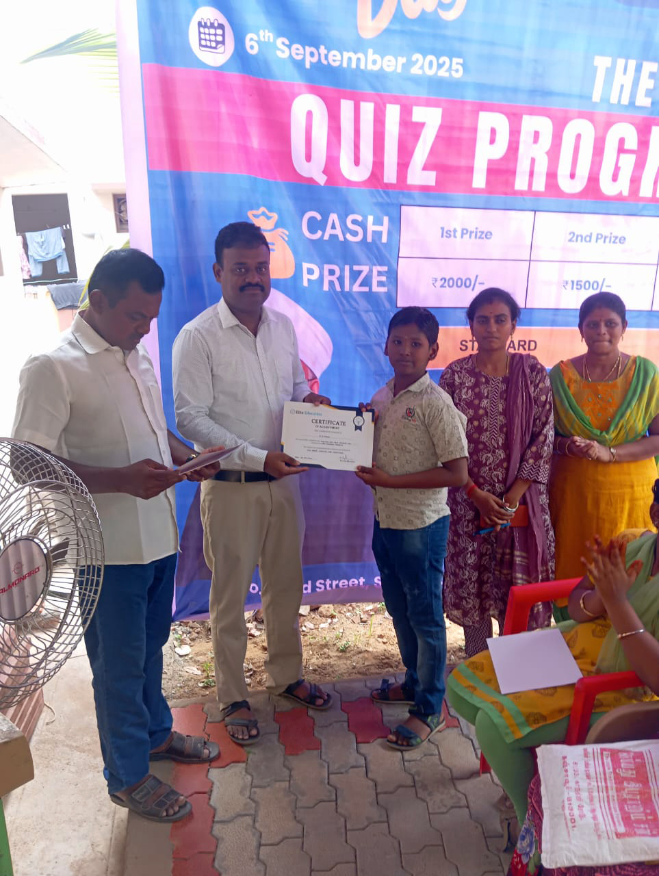 Prize Distribution