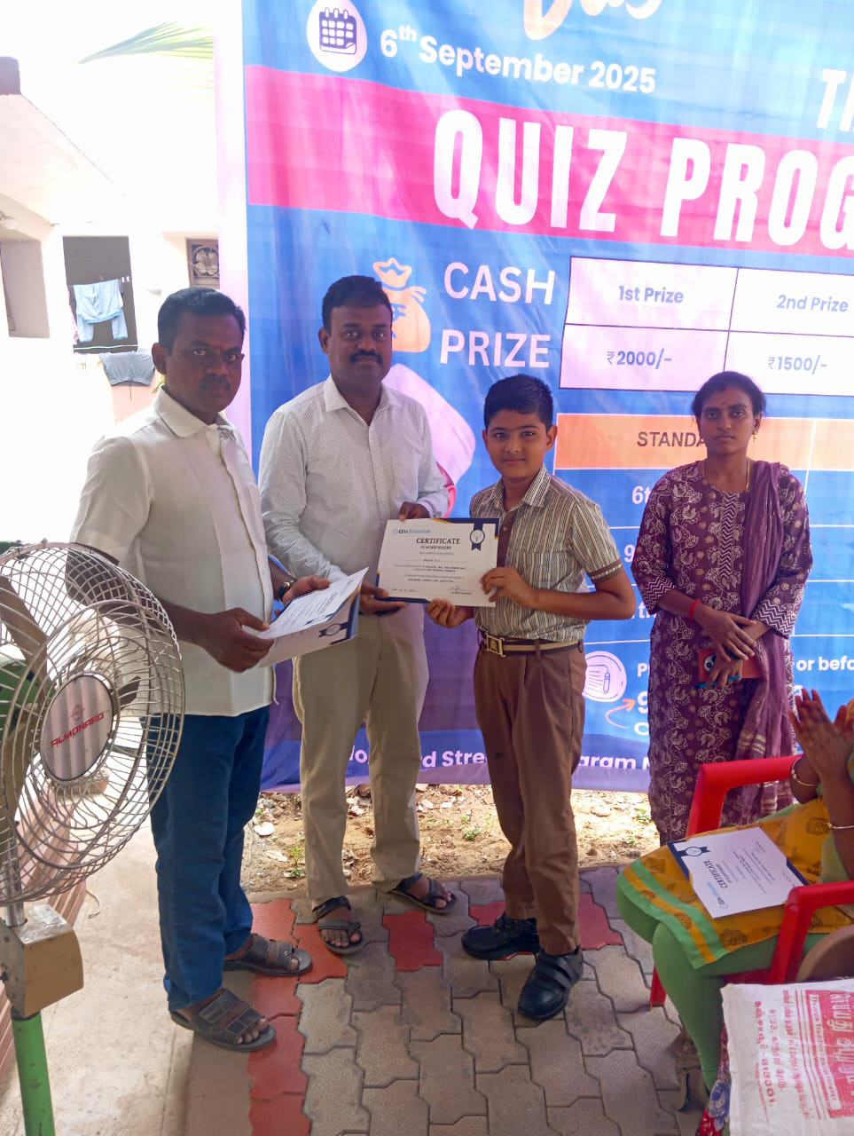 Prize Distribution